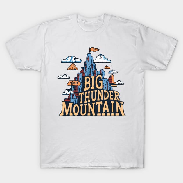 Big Thunder T-Shirt by InspiredByTheMagic